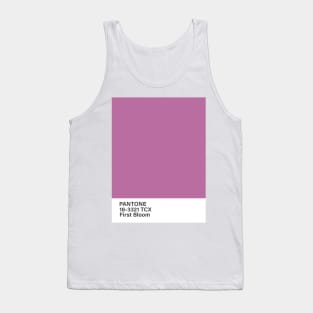 pantone 16-3321 TCX First Bloom Tank Top